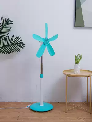 Telescopic fan floor fan Gale Kitchen home summer five-legged five-leaf electric fan floor-standing