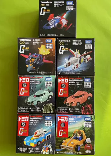 Tomy Duomei Tomica Mobility Guard Gundam Metal Metel Metal Model Model Toy 2 Бесплатная доставка