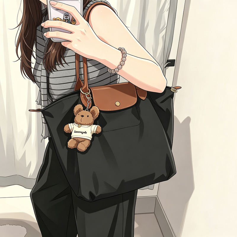 Lightweight Commuter Tote Bag with Large Capacity for Women, High-End and Versatile, Can Be Used as a Shoulder Bag or Handbag for Students, Can Hold a Laptop Lightweight Commuter Tote Bag with Large Capacity for Women, High-End and Versatile, Can Be Used as a Shoulder Bag or Handbag for Students, Can Hold a Laptop