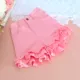Phiên bản Hàn Quốc của quần short nữ mùa hè mới kích thước lớn lá sen căng dễ thương giảm béo eo quần thủy triều