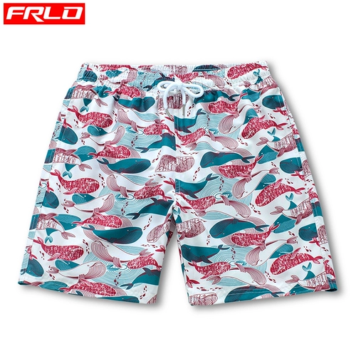 FRLO Быстросохнущие пляжные штаны для плавания, оверсайз