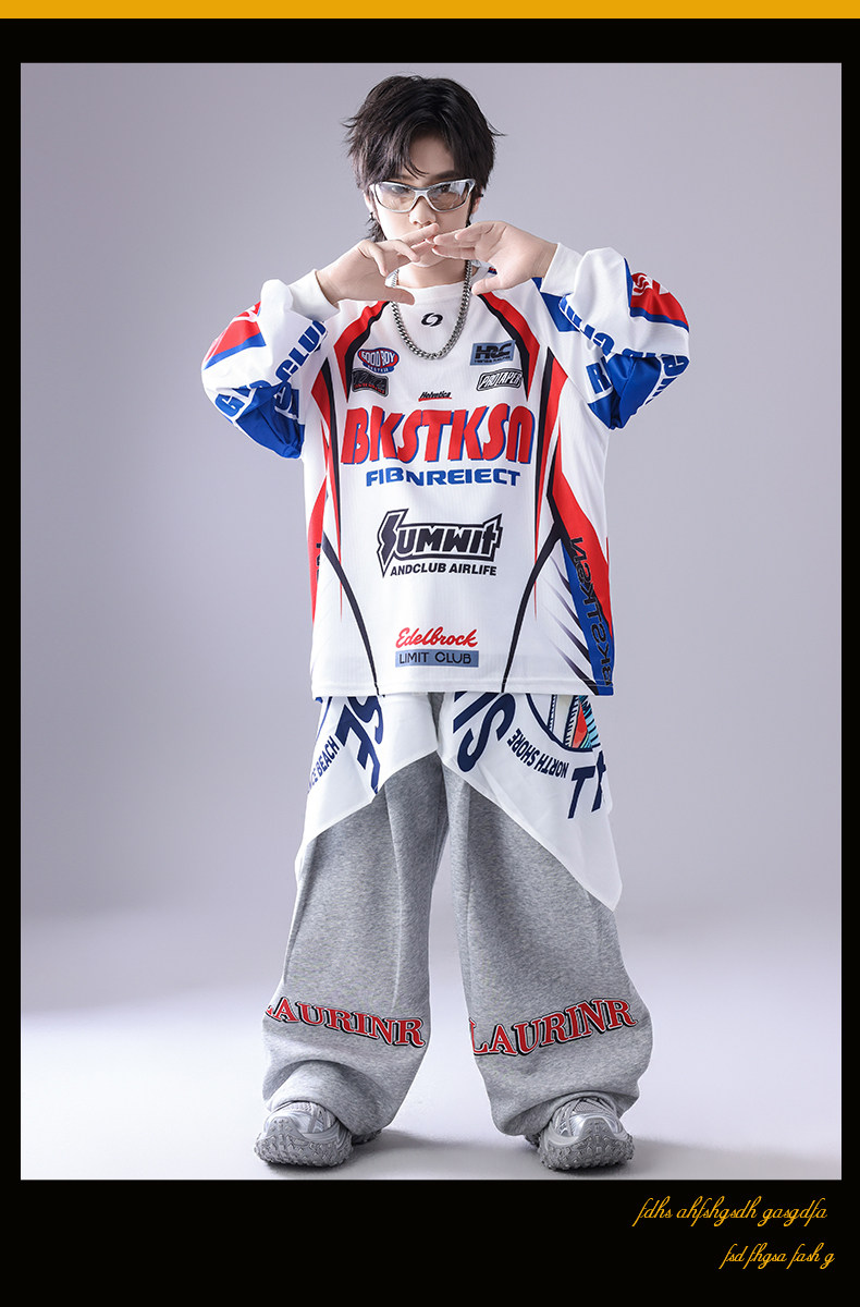 Children's Hip-Hop Performance Costumes, Hip-Hop Boys' Performance Outfits, Hip-Hop Drum Set Girls' Cool and Trendy Autumn Dance Costumes — 19