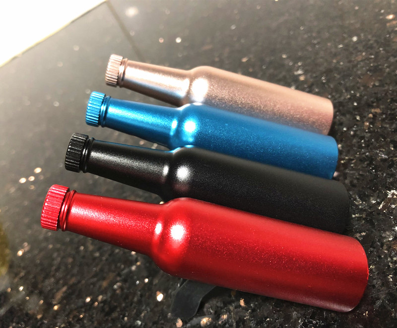 Metal wine bottle car perfume car air outlet car aromatherapy balm car supplies creative lasting light fragrance