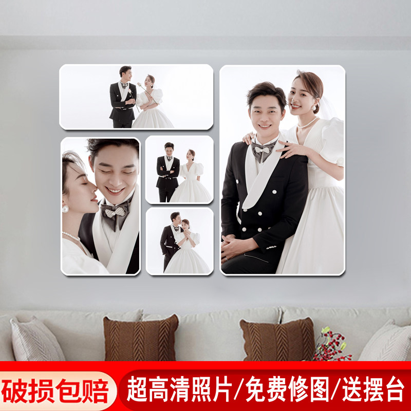 Photo Frame Hanging Wall Custom Photo Wall Combo Wedding photo Zoom Zoom Full Family Foo Photo Frame Wash Photo Wall Nine Pieces-Taobao