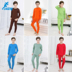 Đồ lót trẻ em Liuyi đặt cotton cho bé quần áo dài tay mùa thu đồ ngủ trẻ em lớn chạm đáy đồ lót nhiệt cotton đồ thú cho bé Quần áo lót