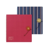 [Специальная скидка 20%] Квадратная книга KLEID, завернутая в веревку, квадрат 2 мм, формат A5, адаптированная ручка, цвет чернил, камуфляж, красный и зеленый, улучшенная бумага для заметок, студенческий офисный дневник