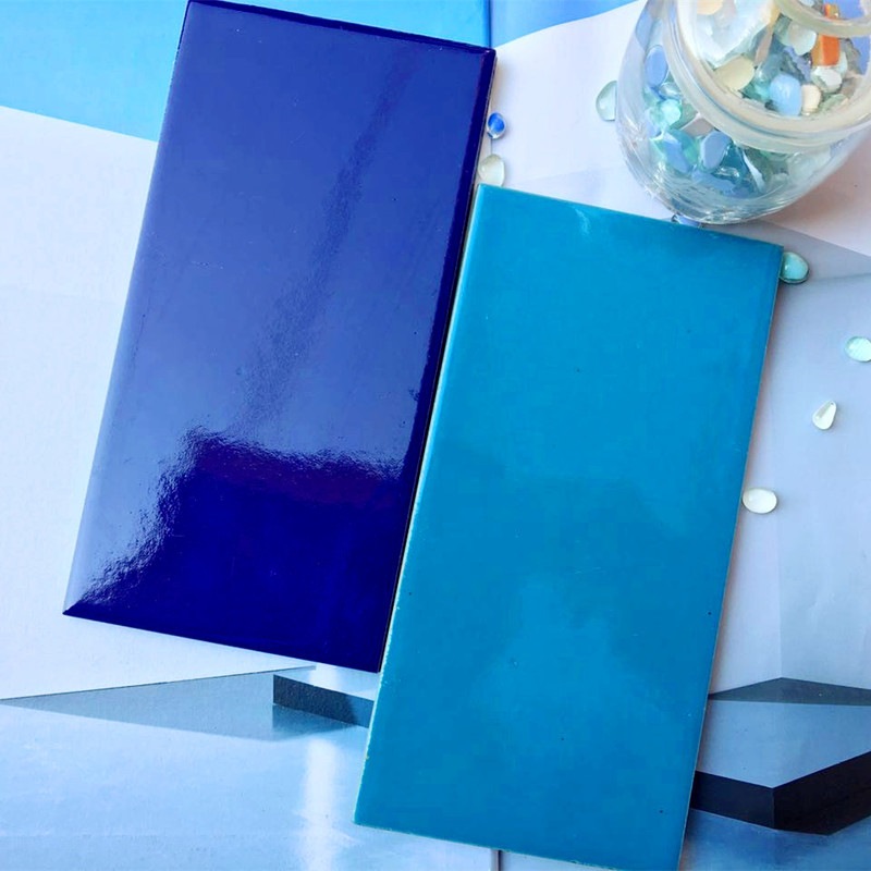 100X200 Swimming Pool Sky Blue Tile Pool Gymnasium Resort Special Anti-Freeze and Anti-Crack Glazed Tiles