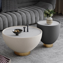 Light Extravagant Tea Table Extreme Minimalist Design Sensation Rock Plate Round Modern Minima Light Extravagant small family of creative size Tea Table Combinations