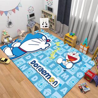 Cartoon-Style Carpet for Living Room, Full Coverage Sofa, Coffee Table Mat, Bedroom High-End Bedside Rug, Children's Home Large Area Rug