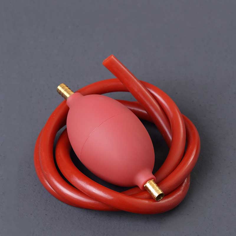 Tea tray drain pipe Tea set accessories with suction ball Under the tea table water pipe Kung Fu Tea Road zero with thickened hose Tea ceremony