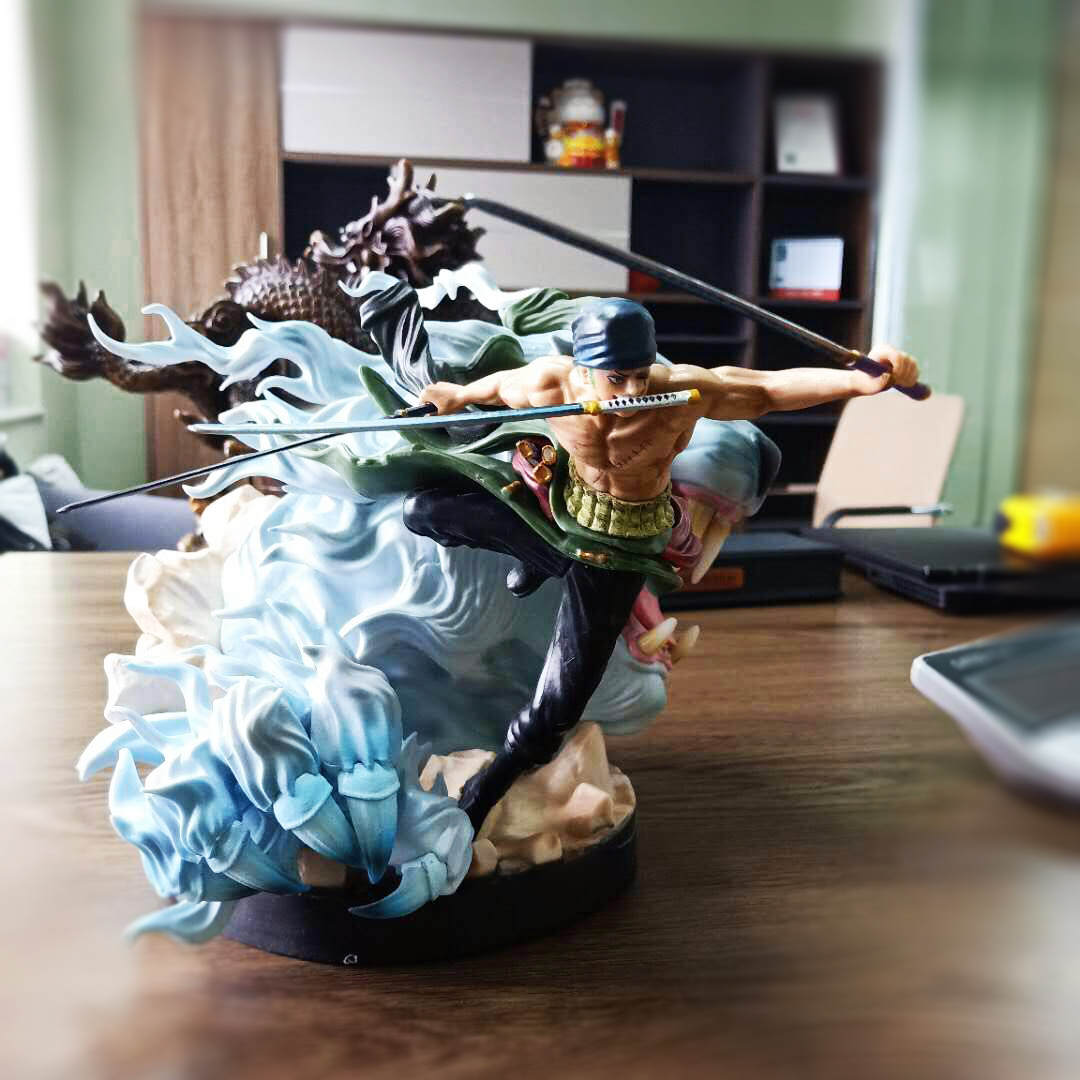 One piece model Extreme tiger hunting Sauron GK KOL three thousand world Asura oversized model Asura full set