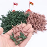 Китайский солдат, пластиковые минифигурки, кукла, игрушка