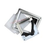 Распределительная коробка из нержавеющей стали окна наблюдения 128x148, оснащенное плексиглассовым трехфазным измерителем стеклянной рамки