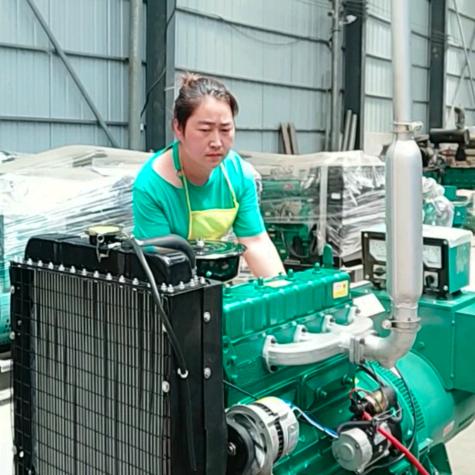 发电机组实体仓库店