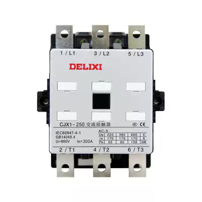 Delixi AC contactor CJX1-250 22 85A 3TF54 AC24V 36V 110 220AC380