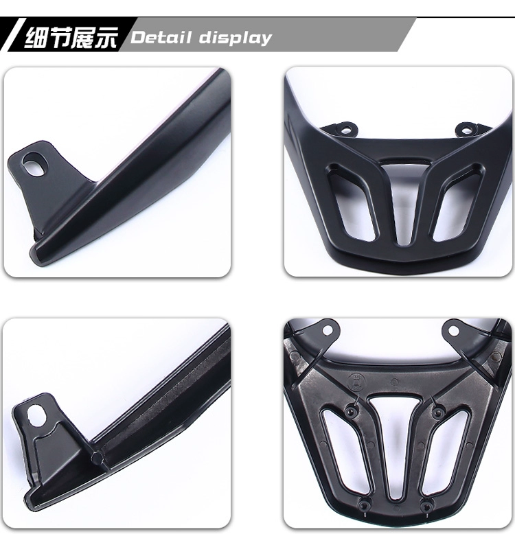 Xe máy Lindy HJ125T-18A phía sau kệ Lindy đuôi phía sau tay vịn Shenhuo Qianjiang V Yue 100 đuôi hộp v - Xe máy Sopiler