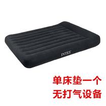 Stacked inflatable 750 double outdoor bed exposed folding camp mattress plus air mattress bed thickened household single blowing air bed
