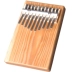 Đàn piano ngón tay cái bằng gỗ rắn kalimba mười giai điệu mười bảy giai điệu cho người mới bắt đầu học đàn piano ngón tay kalimba nhạc cụ trẻ em cầm tay - Nhạc cụ phương Tây