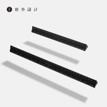 EY-PRODUCTS Accident DESIGN Architect SCALE Measurement DESIGN Drawing DRAWING Triangular metal ruler