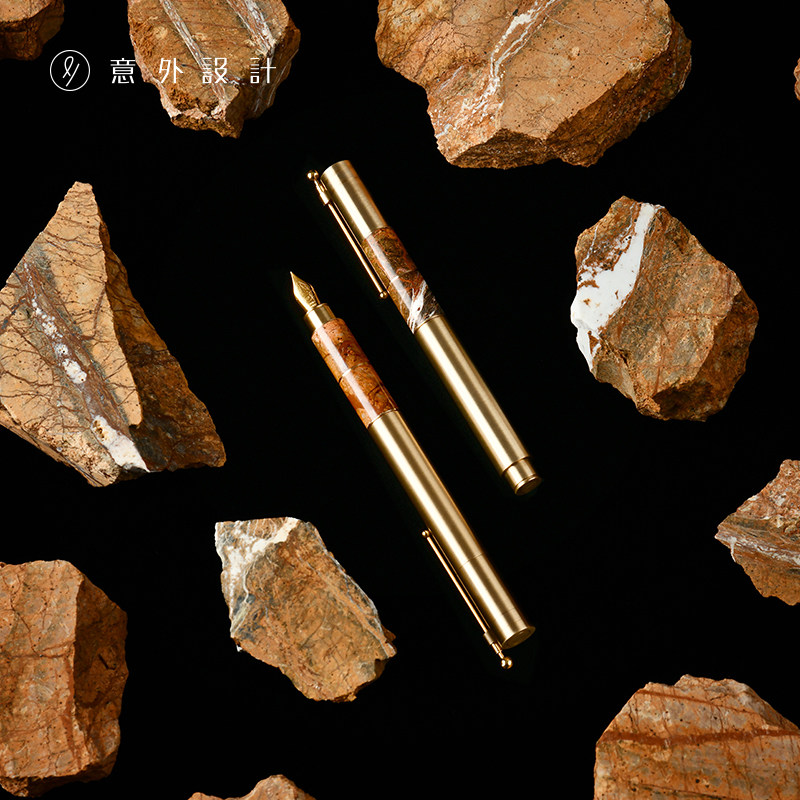 Italian External Device Meter Marble Autumn Real-life Classic Pen Sending Elders Leadership Teacher Teacher's Festival Gift Male Lady Upscale Delicacy Gift Box Set Business Office Gift Giving Gift Private Custom Lettering