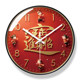 Bring in Wealth and Treasure Wall Clock Living Room Clock Bedroom Dining Room Ultra-Quiet Creative Chinese Style Home Wall Clock Round Shape