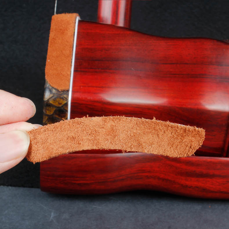 Erhu nhạc cụ phụ kiện pad bảo vệ quấn băng góc da lộn pad bảo vệ chống mài mòn băng trắng rộng erhu 3 m 5 m dây đeo guitar