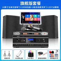 Мегафон, колонки для влюбленных, усилитель, профессиональный микрофон, караоке, 500W, 20 дюймов