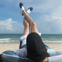 Nu-June diving socks beach socks soft bottom surfing snorkeling seaside wading equipment swimming womens shoes non-slip and anti-cut