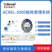 Key electricity consumption unit energy consumption online monitoring system water and electricity year-on-year analysis cloud platform Ancore brand
