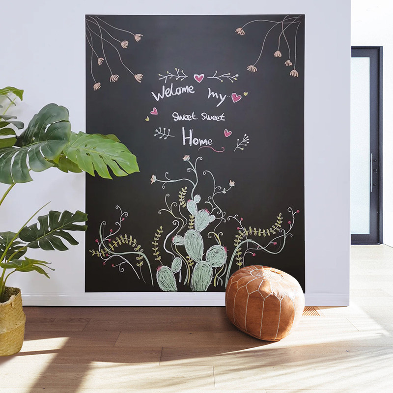 Magnetic fish children's home blackboard wall stickers custom modeling creative magnetic blackboard color double-layer magnetic graffiti wall stickers