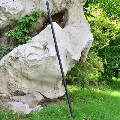 1 6mm anti-riot stick PC rubber stick Emergency stick Explosion-proof stick Martial arts training stick Qimei stick Security self-defense stick