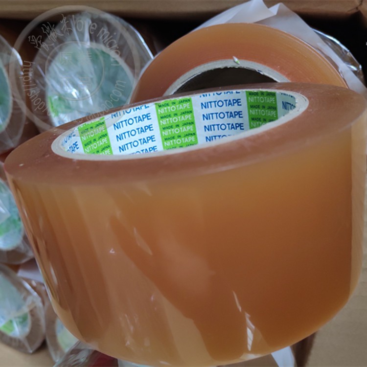 Original Bottling Oil Tank High Temperature Adhesive Tape NITTO376 Packaging Sealed Box Adhesive Tape Special Transparent Ink Seal Film Customizable