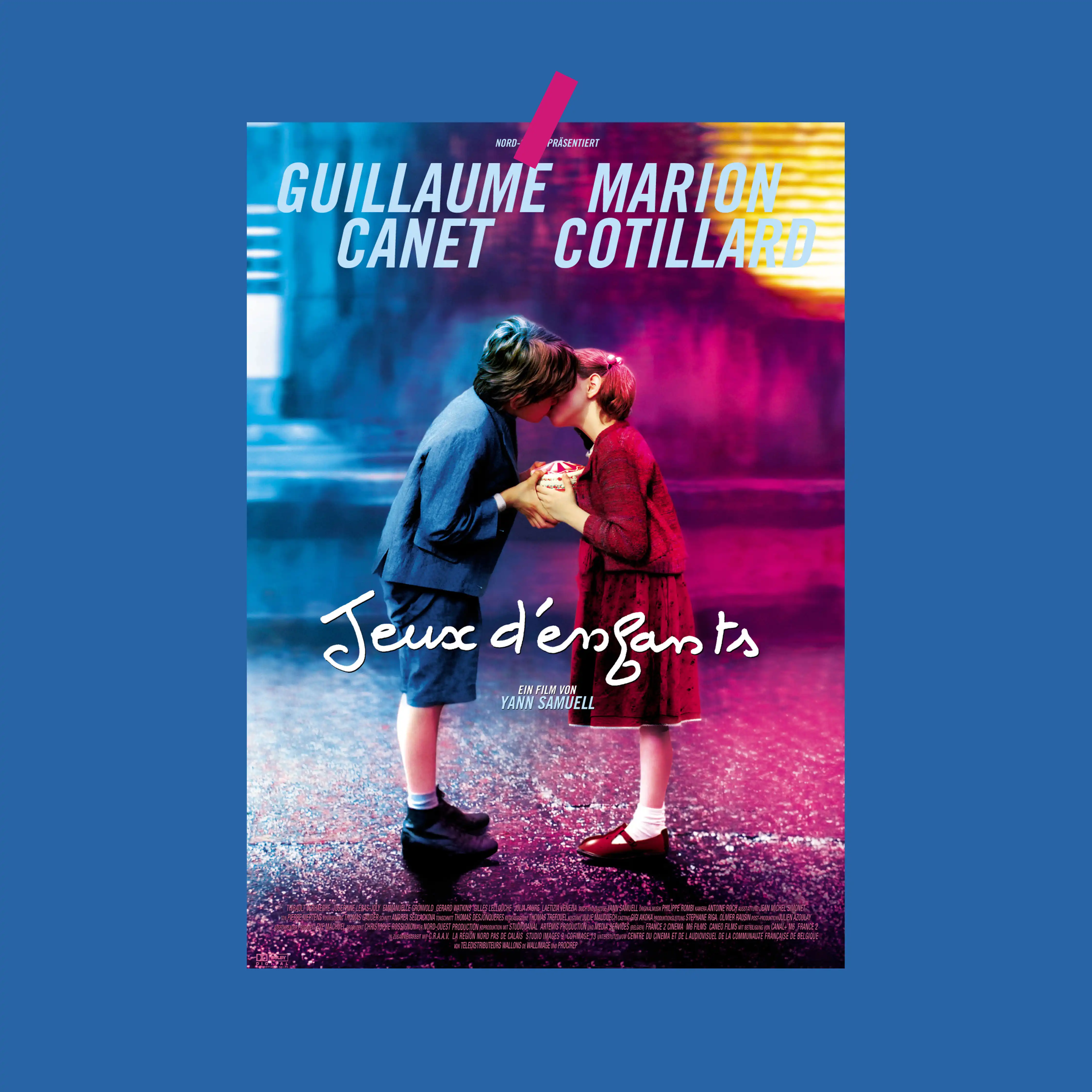 法国电影两小无猜电影海报复古文艺海报经典爱情客厅装饰画报墙贴, image size:4500x4500