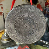 17 cm bronze small divine gong Yun Gong