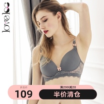 loveloc nursing underwear Female feeding postpartum gathering anti-sagging pregnant woman bra Pregnancy period This life year big red