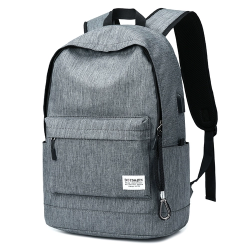 Вместительный и большой модный трендовый школьный рюкзак для путешествий, в корейском стиле, подходит для подростков, подходит для студента, простой и элегантный дизайн