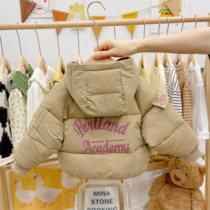 Children's Thickened Down Cotton Coat Baby's Winter Children's Wear Foreign Style Infant's Winter Coat Men's and Women's Cotton Coat