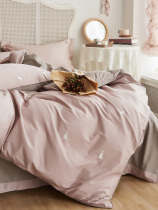 Roland home textile 120 cotton long - wool cotton grinding four pieces of cotton is covered in autumn and winter