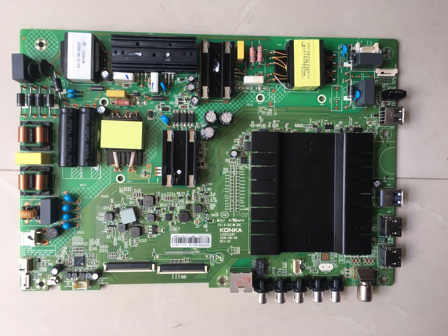 Original Konka V55U 49s8000 motherboard 35022287 screen 1200YT 369YT 1401YT, etc