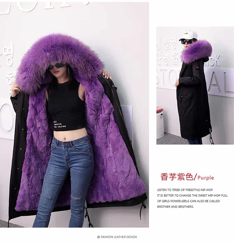 Manteau de fourrure femme - Ref 3174044 Image 28