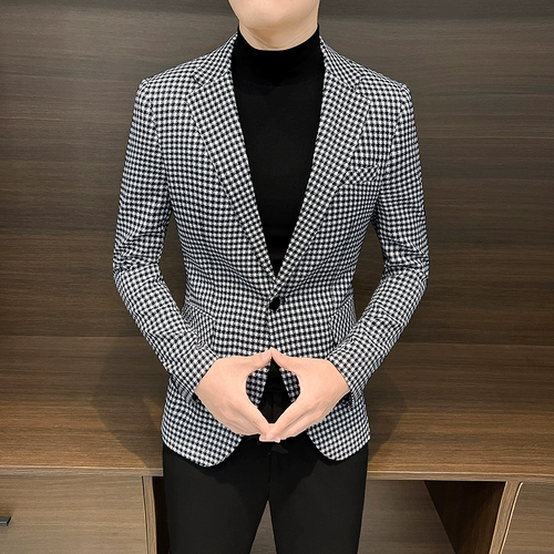 Пиджак классического кроя, осенняя куртка для отдыха, премиум класс