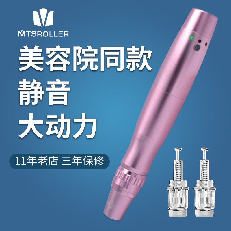 Nano-Crystalized Import Instrument Electric Microneedle Pen Endosperm to Pox Pit Frozen Powder Fly Shuttle Beauty Institute Home