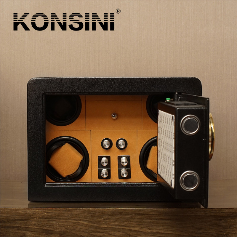 Покачивая таблицы konsini全自动机械表摇表器保险柜手表柜手表展示柜转表器上链器