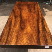 Size:200*88*10 Okan solid wood log large board Pineapple grid tea table Tea table Green heart sandalwood office meeting