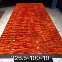 226 5*100*10 Ba flower solid wood board log tea table Tea Board boss office meeting table