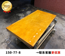 Special offer African Huanghuali large board table Solid wood logs whole spot tea table Office conference table surface