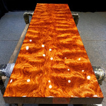 Size: 172*51*7 Ba flower solid wood board log tea table Tea Board boss Office conference table table