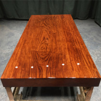 Size: 160*74 5*9 8 Ba Flower Wood large board log tea table tea table Tea Board boss Office conference table