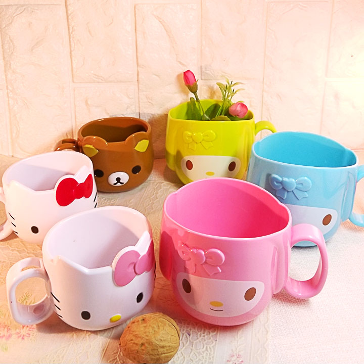 Phim Hoạt Hình sáng tạo Dễ Thương Cát Head Mini Cốc Cà Phê Miệng Cup Trẻ Em Đánh Răng Cup Phim Hoạt Hình Cup Phổ Biến