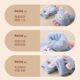 Children's gloves flip-top half-finger women's plush autumn and winter warm and cute primary school students thickened student children's writing gloves